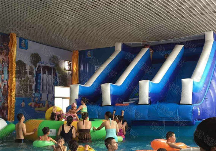杭州充气滑梯游泳池
